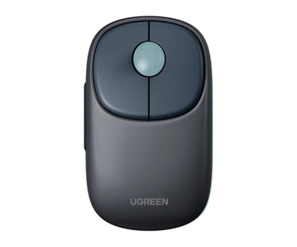 Myszka UGREEN Bezprzewodowa mysz FUN+ MU102 2.4G+BT niebieska 6957303895380